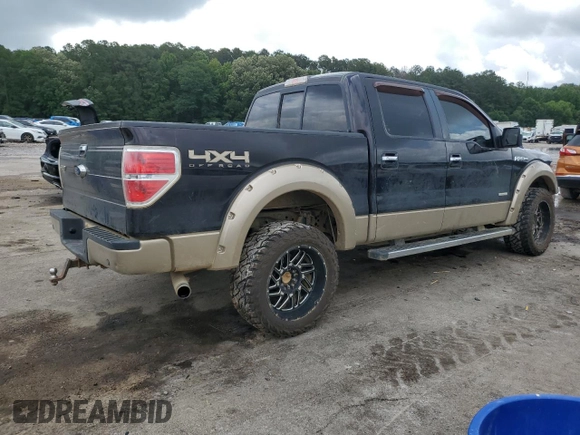 2013 Ford F-150 XL with VIN 1FTFW1ET1DFC76868, listed as a Copart auction lot 60049605 with 132,331 mi miles and Salvage title. Bid and sale history available at DreamBid. Image 3.