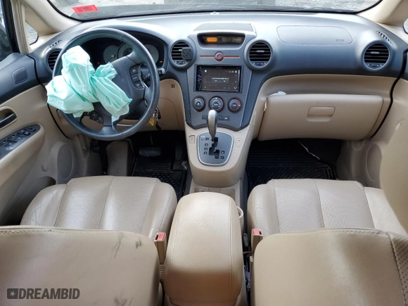 2007 Kia Rondo EX with VIN KNAFG526977118504, listed as a Copart auction lot 74013034 with 95,620 mi miles and Salvage Title. Bid and sale history available at carsss.com. Image 8.