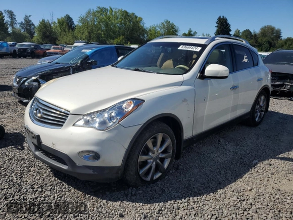2008 Infiniti EX Journey with VIN JNKAJ09F08M355021, listed as a Copart auction lot 69666424 with 166,788 mi miles and Salvage Title. Bid and sale history available at carsss.com. Image 1.
