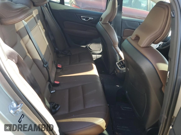 2019 Volvo S60 Inscription with VIN 7JRA22TL2KG006166, listed as a Copart auction lot 40380874 with 55,882 mi miles and Non Repairable. Bid and sale history available at carsss.com. Image 10.