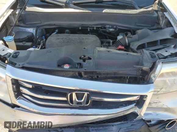 2012 Honda Pilot EX-L with VIN 5FNYF4H51CB064188, listed as a Copart auction lot 52684725 with 113,364 mi miles and Salvage Title. Bid and sale history available at DreamBid. Image 12.