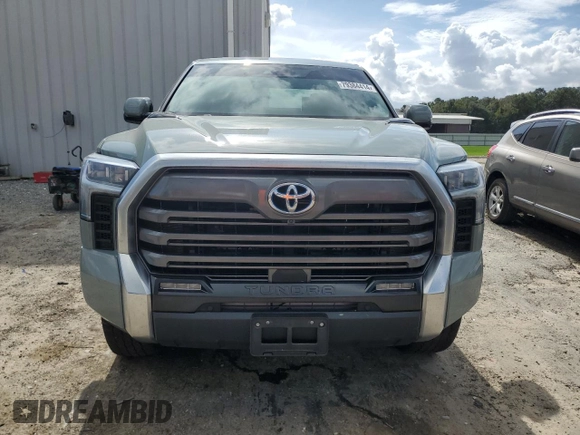 2024 Toyota Tundra Limited Hybrid with VIN 5TFJC5DB5RX048635, listed as a Copart auction lot 79384414 with 17,713 mi miles and Salvage title. Bid and sale history available at DreamBid. Image 5.