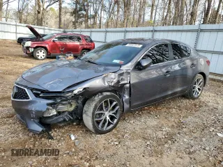 2021 Acura ILX w/Premium Package with VIN 19UDE2F73MA003866, listed as a Copart auction lot 88597575 with 161,838 mi miles and Salvage Title. Bid and sale history available at carsss.com. Image 1.