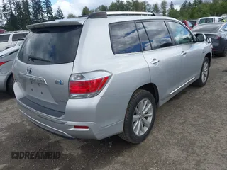 2012 Toyota Highlander Limited with VIN JTEDC3EH7C2007301, listed as a IAAI auction lot 42277573 with 188,318 mi miles and . Bid and sale history available at DreamBid. Image 4.