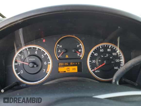 2009 Nissan Titan SE with VIN 1N6BA07D19N310119, listed as a Copart auction lot 47060995 with 293,195 mi miles and Clean Title. Bid and sale history available at carsss.com. Image 9.