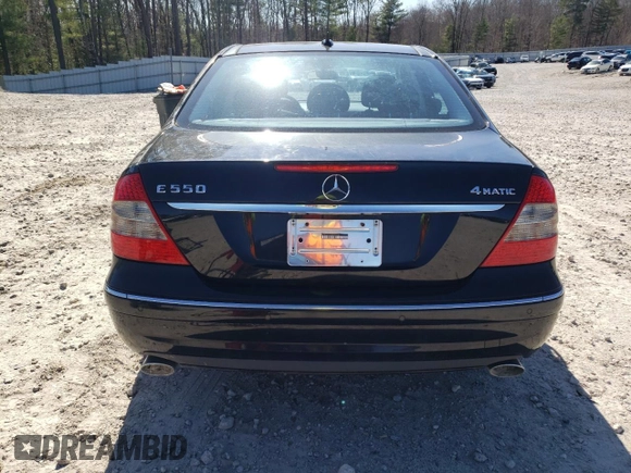 2008 Mercedes-Benz E 550 with VIN WDBUF90X88B286888, listed as a Copart auction lot 51323844 with 135,128 mi miles and Clean Title. Bid and sale history available at carsss.com. Image 6.