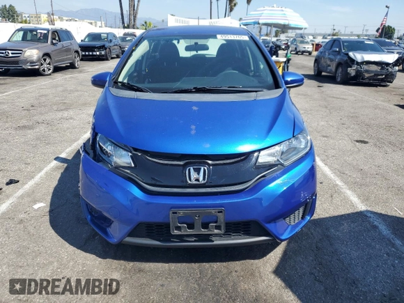 2017 Honda Fit LX with VIN 3HGGK5G55HM703210, listed as a Copart auction lot 49513765 with 25,230 mi miles and Salvage Title. Bid and sale history available at DreamBid. Image 5.