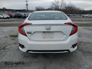 2020 Honda Civic Sedan LX with VIN 19XFC2F65LE025965, listed as a Copart auction lot 52846845 with 0 mi miles and Salvage Title. Bid and sale history available at carsss.com. Image 6.