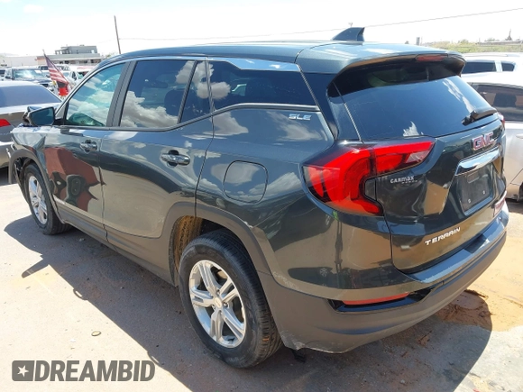 2021 GMC Terrain SLE with VIN 3GKALMEV2ML329920, listed as a IAAI auction lot 42227363 with 65,312 mi miles and . Bid and sale history available at DreamBid. Image 3.