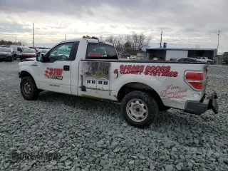 2013 Ford F-150 XL with VIN 1FTMF1CM7DKE41350, listed as a Copart auction lot 47526385 with 210,727 mi miles and Salvage Title. Bid and sale history available at carsss.com. Image 2.