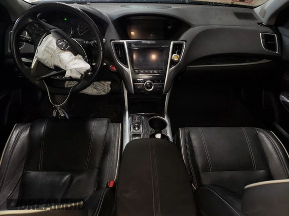 2018 Acura TLX w/Technology Pkg with VIN 19UUB2F52JA003652, listed as a Copart auction lot 45919365 with 135,676 mi miles and Salvage Title. Bid and sale history available at carsss.com. Image 8.