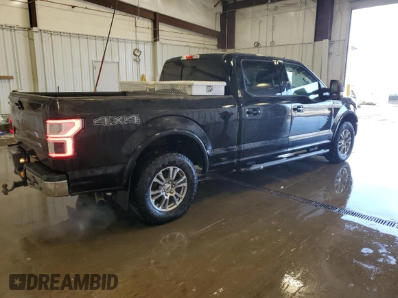 2018 Ford F-150 XL with VIN 1FTFW1E57JKD39329, listed as a Copart auction lot 50186765 with 86,089 mi miles and Non Repairable. Bid and sale history available at carsss.com. Image 3.