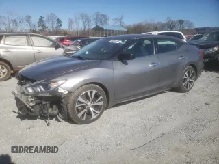 2017 Nissan Maxima SV with VIN 1N4AA6AP6HC363788, listed as a Copart auction lot 49606495 with 152,742 mi miles and Salvage Title. Bid and sale history available at carsss.com. Image 1.