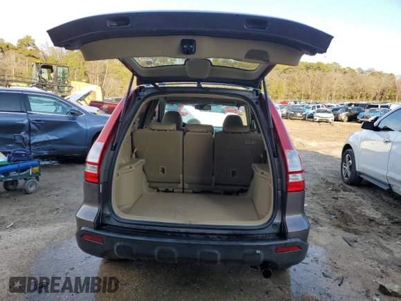 2009 Honda CR-V LX with VIN 5J6RE48399L015990, listed as a Copart auction lot 85328764 with 175,440 mi miles and Salvage Title. Bid and sale history available at carsss.com. Image 6.