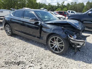 2022 Genesis G70 2.0T with VIN KMTG34TA2NU103729, listed as a Copart auction lot 65336264 with 51,705 mi miles and Salvage Title. Bid and sale history available at carsss.com. Image 4.