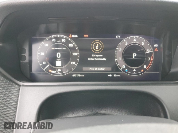 2018 Land Rover Range Rover Velar R-Dynamic SE with VIN SALYL2RX2JA778522, listed as a Copart auction lot 54374415 with 77,175 mi miles and Clean Title. Bid and sale history available at carsss.com. Image 9.