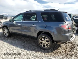 2013 GMC Acadia SLT with VIN 1GKKRSKD2DJ148987, listed as a Copart auction lot 52201795 with 201,842 mi miles and Salvage Title. Bid and sale history available at carsss.com. Image 2.