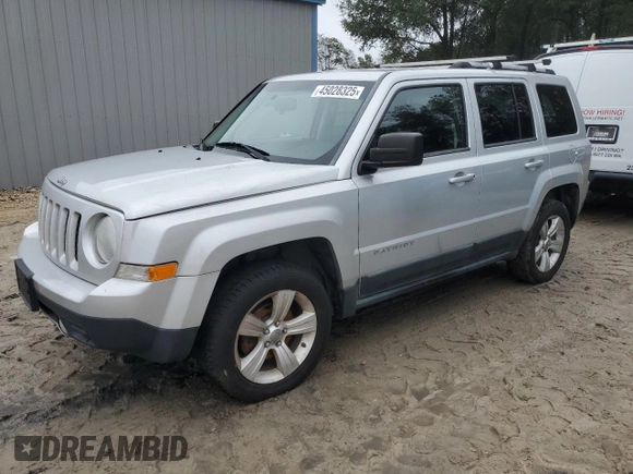 2011 Jeep Patriot Latitude X with VIN 1J4NF4GB8BD213030, listed as a Copart auction lot 45028325 with 114,492 mi miles and Clean Title. Bid and sale history available at DreamBid. Image 1.