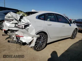 2023 BMW 2 Series 228i xDrive with VIN WBA73AK01P7L80165, listed as a Copart auction lot 47540594 with 12,754 mi miles and Salvage Title. Bid and sale history available at carsss.com. Image 3.