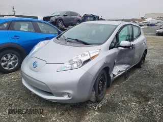 2016 Nissan LEAF SL with VIN 1N4BZ0CP7GC313598, listed as a Copart auction lot 48732505 with 91,069 mi miles and Salvage Title. Bid and sale history available at carsss.com. Image 1.