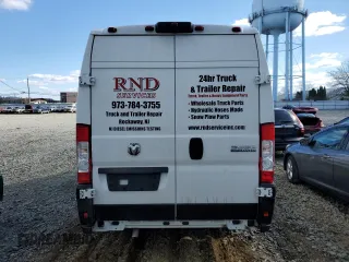 2023 Ram ProMaster Cargo with VIN 3C6MRVJG5PE530120, listed as a Copart auction lot 45727275 with 53,871 mi miles and Salvage Title. Bid and sale history available at DreamBid. Image 6.