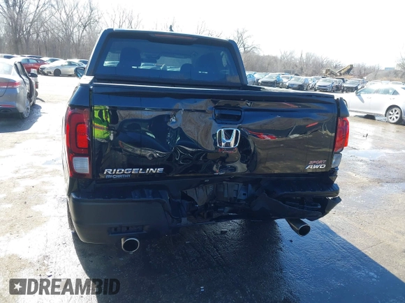 2023 Honda Ridgeline Sport z VIN 5FPYK3F12PB030134, wystawiony jako IAAI lot #41645659 z przebiegiem 17 198 mil mil oraz . Historia ofert i sprzedaży dostępna na DreamBid. Obrazek 17.