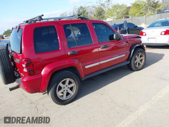 2007 Jeep Liberty Limited with VIN 1J4GL58K47W593789, listed as a IAAI auction lot 42135707 with 175,579 mi miles and . Bid and sale history available at DreamBid. Image 4.