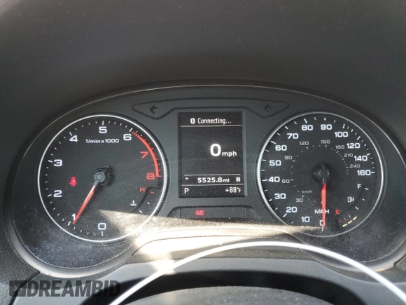 2015 Audi A3 с VIN WAU7FLFFXF1109818, выставлен на аукционе Copart как лот 58833324 с пробегом 5 525 миль миль и Списание • Salvage title. История ставок и продаж доступна на DreamBid. Изображение 9.