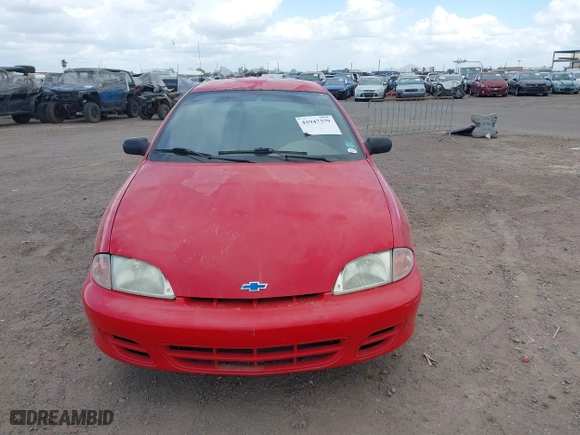2001 Chevrolet Cavalier with VIN 1G1JC524217413578, listed as a IAAI auction lot 41947379 with 195,418 mi miles. Bid and sale history available at carsss.com. Image 6.