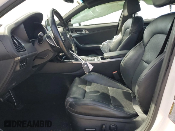 2020 Kia Stinger GT with VIN KNAE35LC7L6078130, listed as a Copart auction lot 50265895 with 83,540 mi miles and Salvage Title. Bid and sale history available at carsss.com. Image 7.