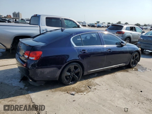 2008 Lexus GS 350 with VIN JTHBE96S780037256, listed as a Copart auction lot 74967494 with 200,681 mi miles and Clean Title. Bid and sale history available at DreamBid. Image 3.