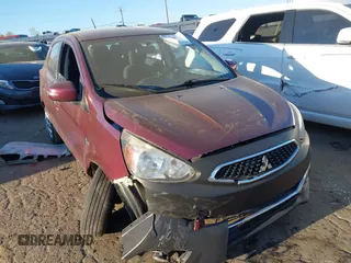 2017 Mitsubishi Mirage SE z VIN ML32A4HJ9HH008771, wystawiony jako IAAI lot #41890073 z przebiegiem 100 000 mil mil oraz . Historia ofert i sprzedaży dostępna na DreamBid. Obrazek 6.