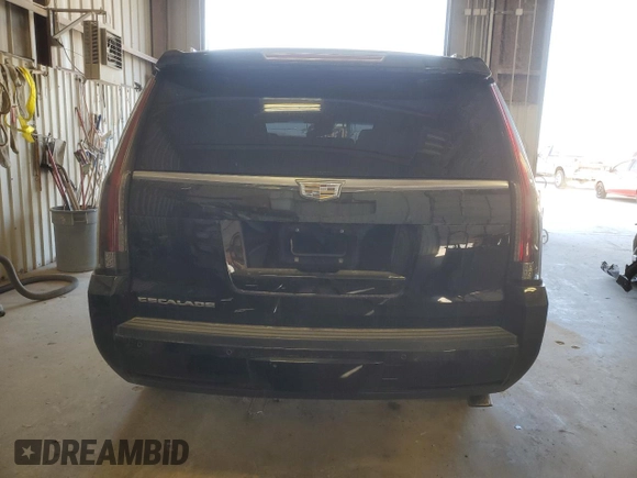 2016 Cadillac Escalade Premium Collection with VIN 1GYS4CKJ1GR477640, listed as a Copart auction lot 46214825 with 131,636 mi miles and Salvage title. Bid and sale history available at DreamBid. Image 6.
