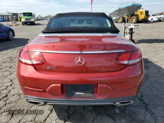 2018 Mercedes-Benz C 300 with VIN WDDWK4JB9JF599772, listed as a Copart auction lot 43483615 with 73,736 mi miles and Salvage Title. Bid and sale history available at DreamBid. Image 6.