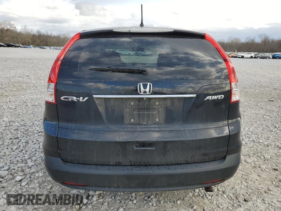 2014 Honda CR-V EX with VIN 5J6RM4H57EL000130, listed as a Copart auction lot 52740545 with 64,943 mi miles and Salvage Title. Bid and sale history available at carsss.com. Image 6.