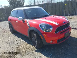 2012 MINI Countryman S with VIN WMWZC3C55CWM28104, listed as a IAAI auction lot 41876256 with 117,932 mi miles and . Bid and sale history available at DreamBid. Image 1.