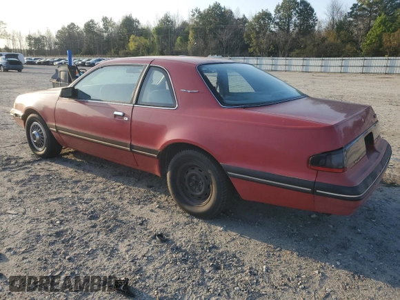 1988 Ford Thunderbird with VIN 1FABP6041JH103866, listed as a Copart auction lot 51694165 with 94,935 mi miles and Salvage Title. Bid and sale history available at carsss.com. Image 2.