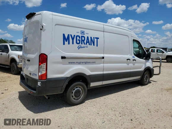 2023 Ford Transit Cargo с VIN 1FTBR1C83PKB66369, выставлен на аукционе Copart как лот 56473095 с пробегом Не указан миль и Списание • Salvage title. История ставок и продаж доступна на DreamBid. Изображение 3.