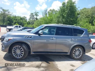 2016 Infiniti QX80 with VIN JN8AZ2NC4G9401117, listed as a IAAI auction lot 42591693 with 141,270 mi miles and . Bid and sale history available at DreamBid. Image 14.