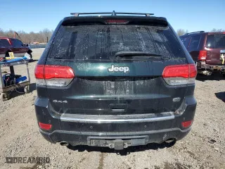 2014 Jeep Grand Cherokee Overland with VIN 1C4RJFCT8EC409673, listed as a Copart auction lot 45271555 with 136,810 mi miles and Salvage Title. Bid and sale history available at carsss.com. Image 6.