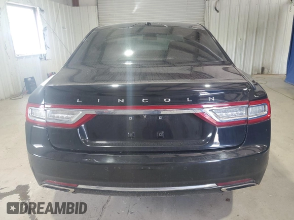 2017 Lincoln Continental Select with VIN 1LN6L9SK5H5620406, listed as a Copart auction lot 60535225 with 208,004 mi miles and Clean title. Bid and sale history available at DreamBid. Image 6.