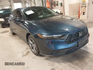 2024 Honda Accord EX с VIN 1HGCY1F37RA028304, выставлен на аукционе IAAI как лот 41867187 с пробегом 15 620 миль миль и . История ставок и продаж доступна на DreamBid. Изображение 1.