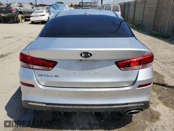 2019 Kia Optima LX with VIN 5XXGT4L35KG343102, listed as a Copart auction lot 63123705 with 100,114 mi miles and Clean title. Bid and sale history available at DreamBid. Image 6.
