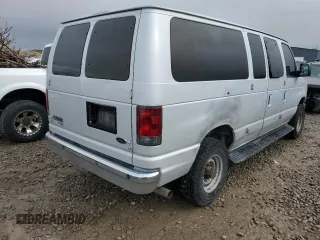 2008 Ford Econoline Passenger XL with VIN 1FBNE31LX8DA20587, listed as a Copart auction lot 47973485 with 218,047 mi miles and Clean Title. Bid and sale history available at carsss.com. Image 3.