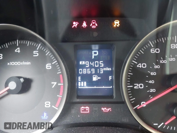 2016 Subaru Impreza Premium с VIN JF1GPAB64G8267435, выставлен на аукционе IAAI как лот 41962241 с пробегом 95 000 миль миль и . История ставок и продаж доступна на DreamBid. Изображение 15.