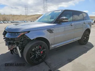2022 Land Rover Range Rover Sport SVR z VIN SALWZ2RE2NA239229, wystawiony jako Copart lot #51290985 z przebiegiem 15 952 mil mil oraz Szkody całkowita. Historia ofert i sprzedaży dostępna na DreamBid. Obrazek 1.