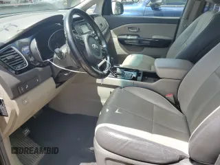 2015 Kia Sedona SX with VIN KNDMC5C14F6025113, listed as a Copart auction lot 53763484 with 91,406 mi miles and Salvage Title. Bid and sale history available at carsss.com. Image 7.