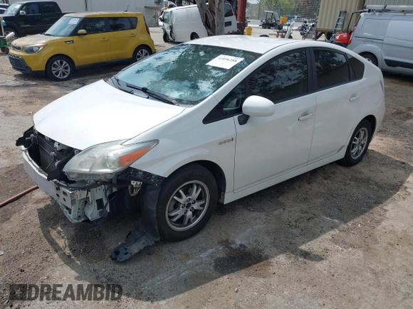 2011 Toyota Prius I with VIN JTDKN3DUXB5355059, listed as a IAAI auction lot 41896288 with 139,068 mi miles. Bid and sale history available at carsss.com. Image 19.
