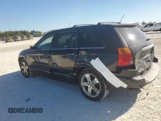 2008 Chrysler Pacifica Touring with VIN 2A8GM68X78R619504, listed as a Copart auction lot 82215024 with 109,243 mi miles and Salvage title. Bid and sale history available at DreamBid. Image 2.
