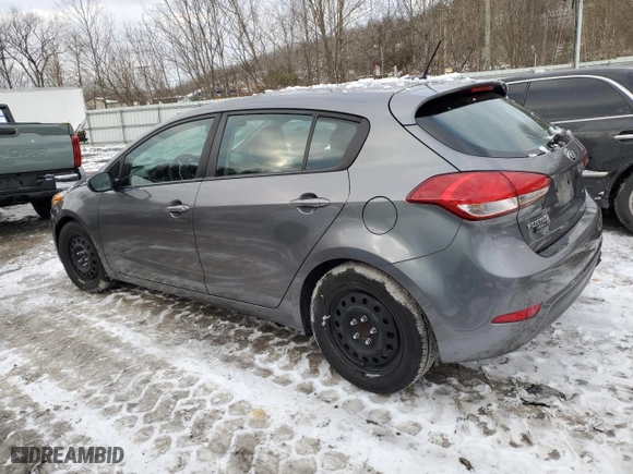2016 Kia Forte 5-Door LX with VIN KNAFK5A86G5622540, listed as a Copart auction lot 45663255 with 104,753 mi miles and Salvage Title. Bid and sale history available at carsss.com. Image 2.